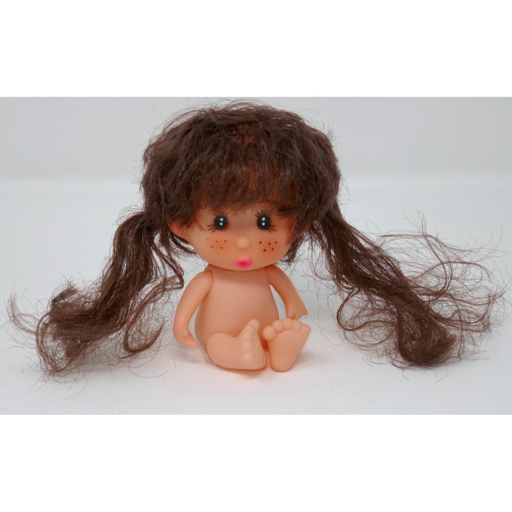 1960’s 70’s Vintage Woozie Doll Brown Hair Hong Kong